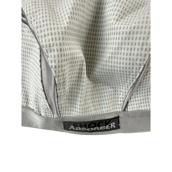 NWOT Shock Absorber White Medium Support Adjustable Bra Top Women's Size 36C - Picture 5 of 5